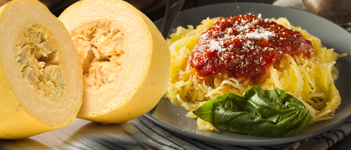 Špagetová dýně je zajímavým druhem dýně, která se nádherně rozděluje na vlákna podobná špagetám. A podobně se dá i servírovat.