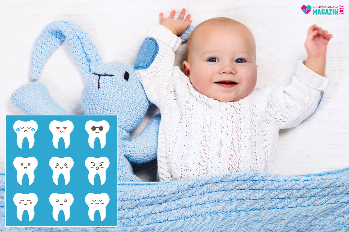 Víte, kdy rostou dětem zuby? Podívejte se do kalendáře růstu dětských zoubků. Víte, kdy můžete očekávat první dětské zuby a kdy který zub naroste?