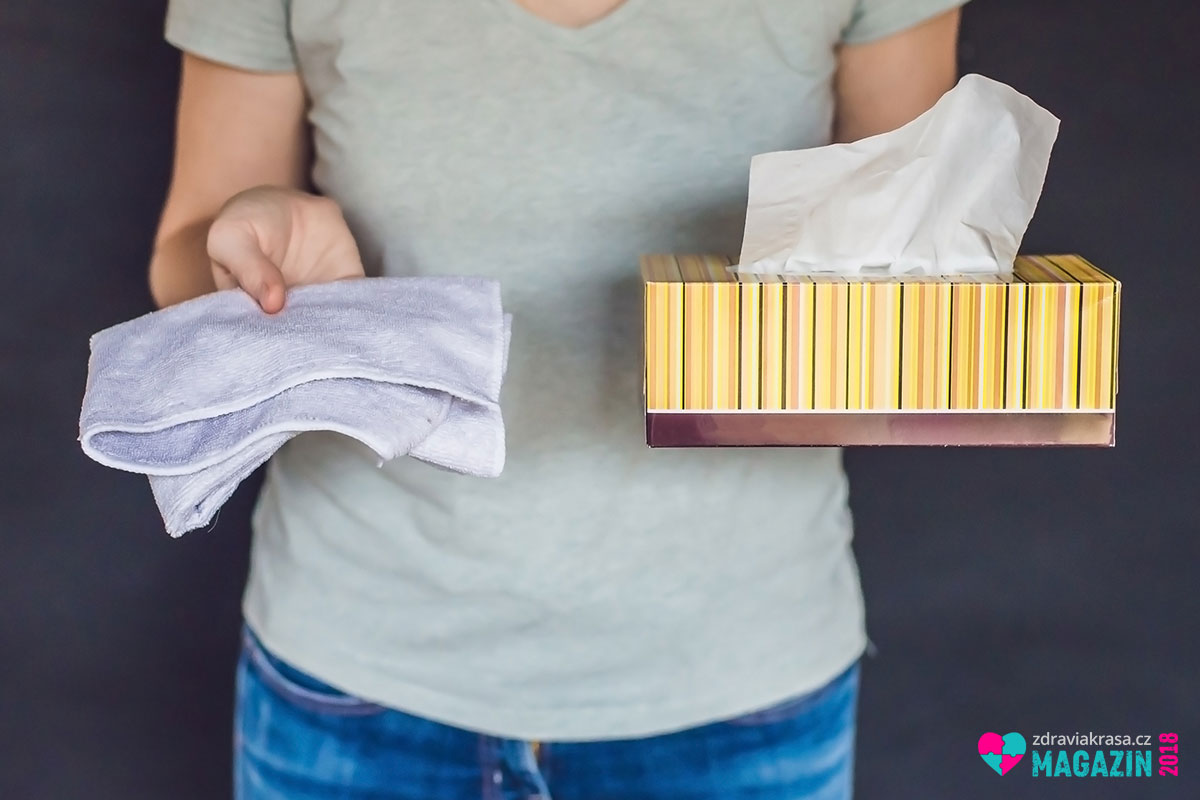 Jednorázové kapesníky a hadříky do zero waste životního stylu rozhodně nepatří.