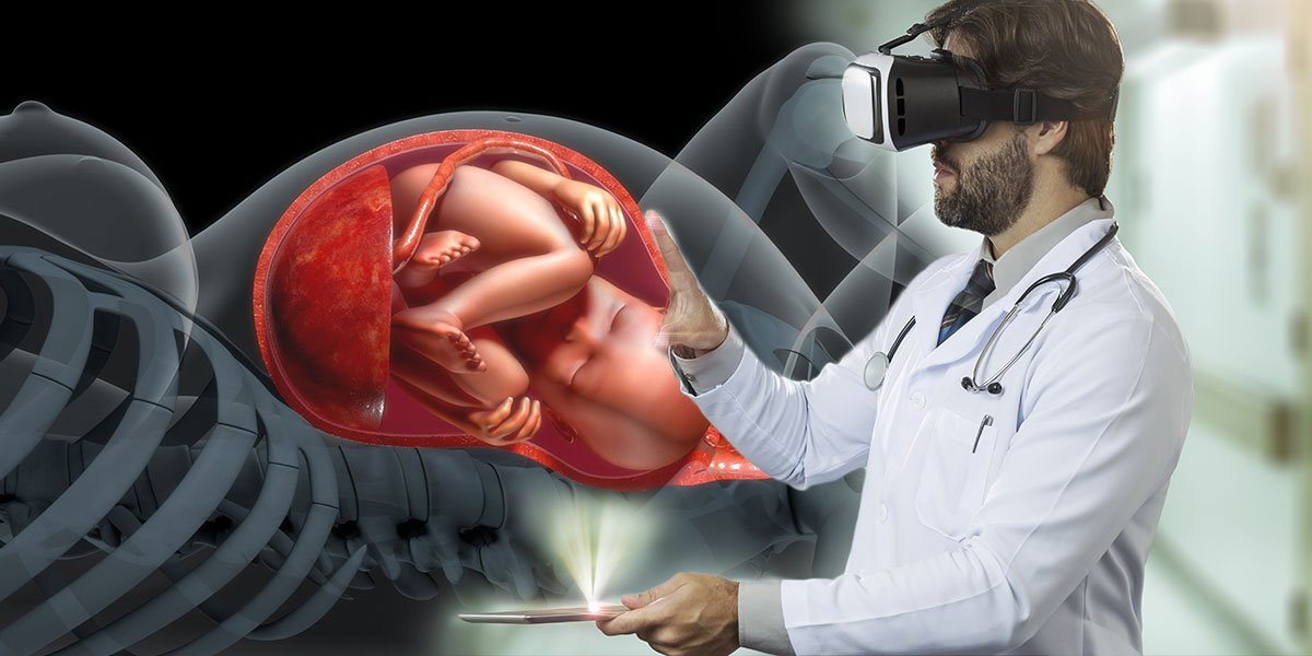 Virtuální realita zcela mění zobrazovací metody v gynekologii a porodnictví.