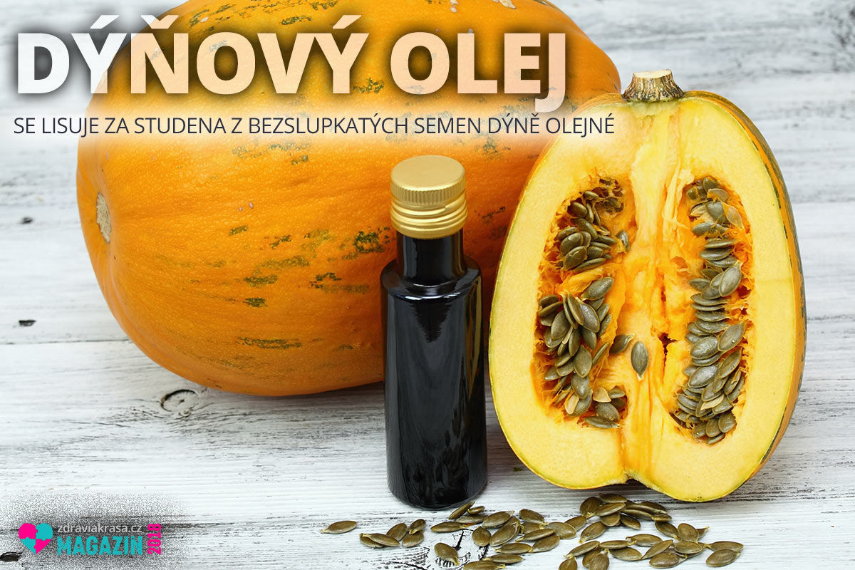 Dýňový olej se lisuje za studena z bezslupkatých semen dýně olejné.