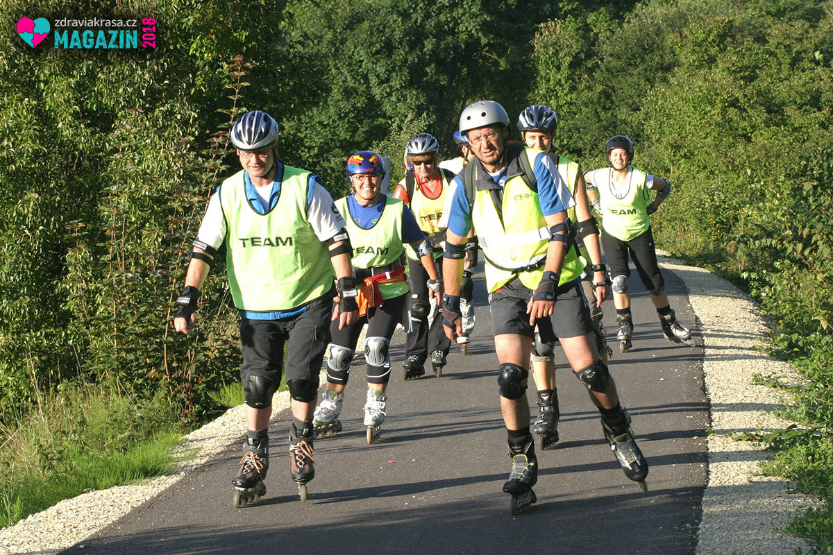 Inline stezky stále přibývají a příležitostí k bruslení na kolečkových bruslích tak máme čím dál více.