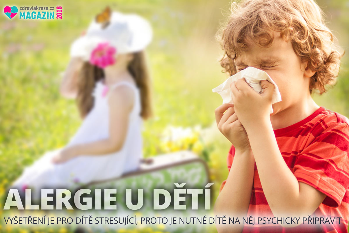 Připravte díte na alergologické vyšetření.