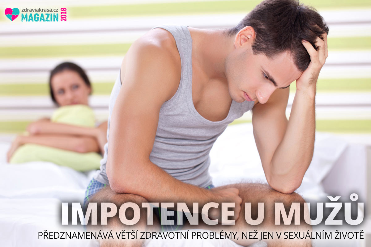 Impotence u mužů předznamenává větší zdravotní problémy, než jen v sexuálním životě.