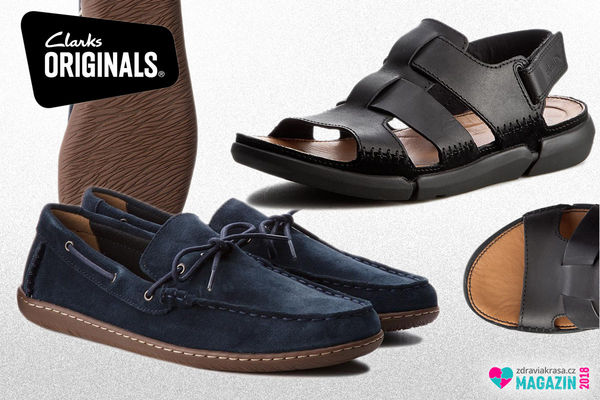 Pánské letní boty Clarks: tipy na elegantní pánské sandály a pohodlné mokasíny.