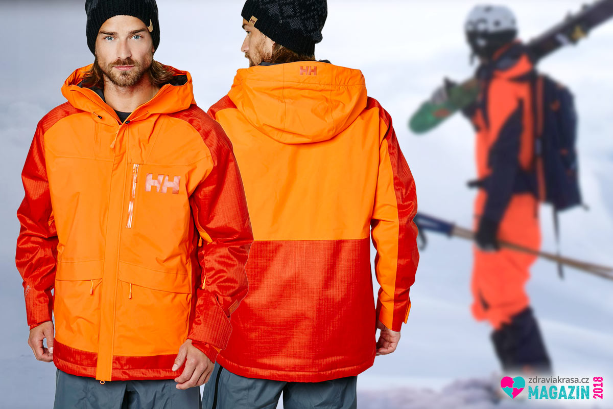 Funkční pánská zimní bunda Helly Hansen.