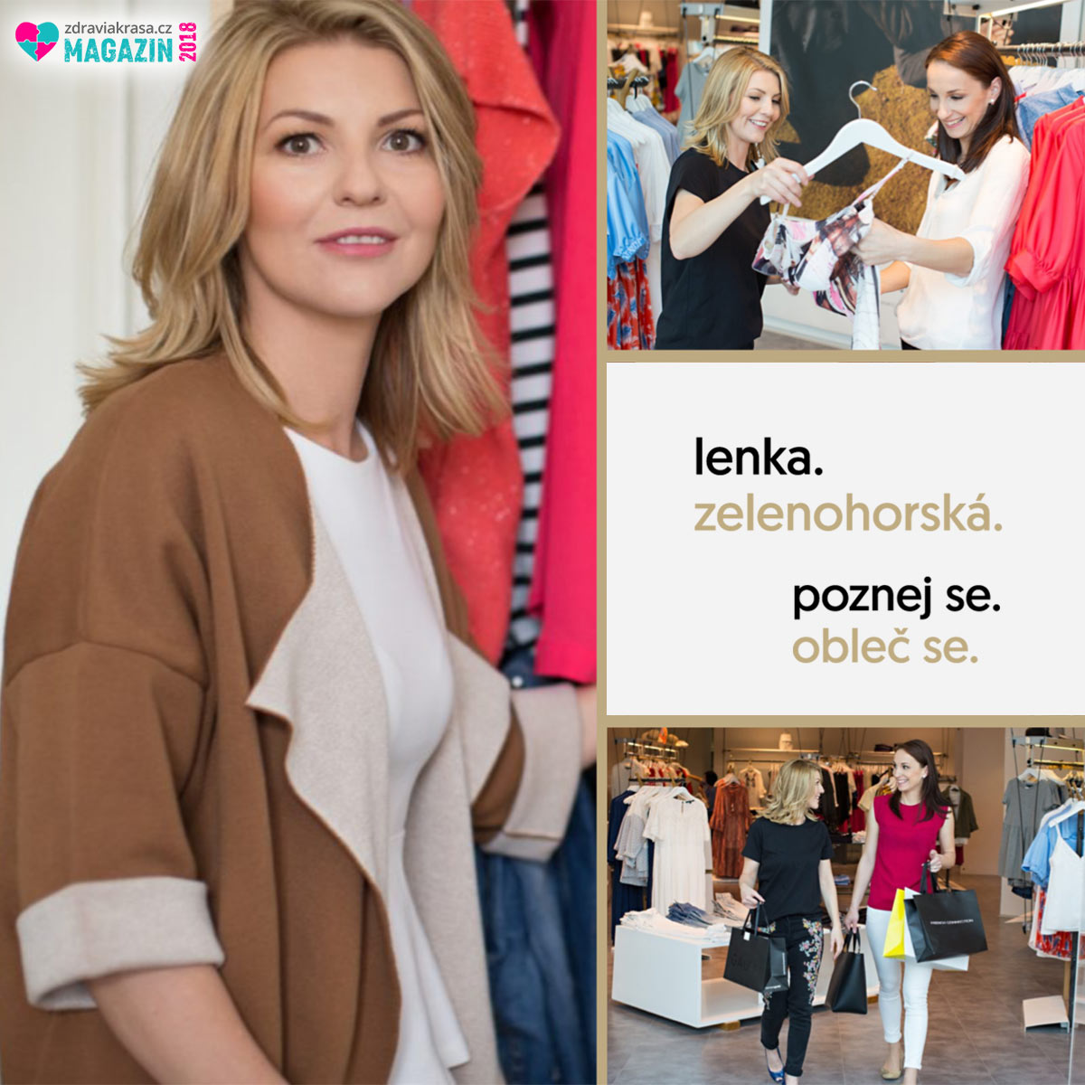 Lenka Zelenohorská pomáhá ženám poznat se a změnit svůj styl.