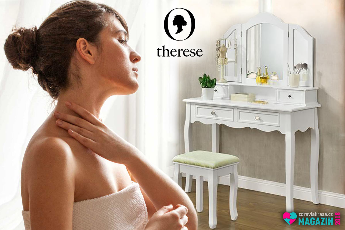 Vytvořte si pro sebe oázu, kde budete mít čas pouze pro sebe. Toaletní stolky v mnoha stylech – moderní, klasické, barokní, provence i vintage, nabízí e-shop Therese.cz.