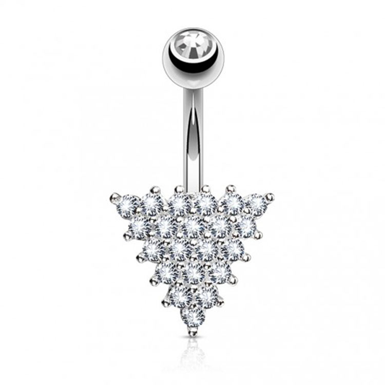 Piercing do pupíku z chirurgické oceli z kolekce šperků LeClay.
