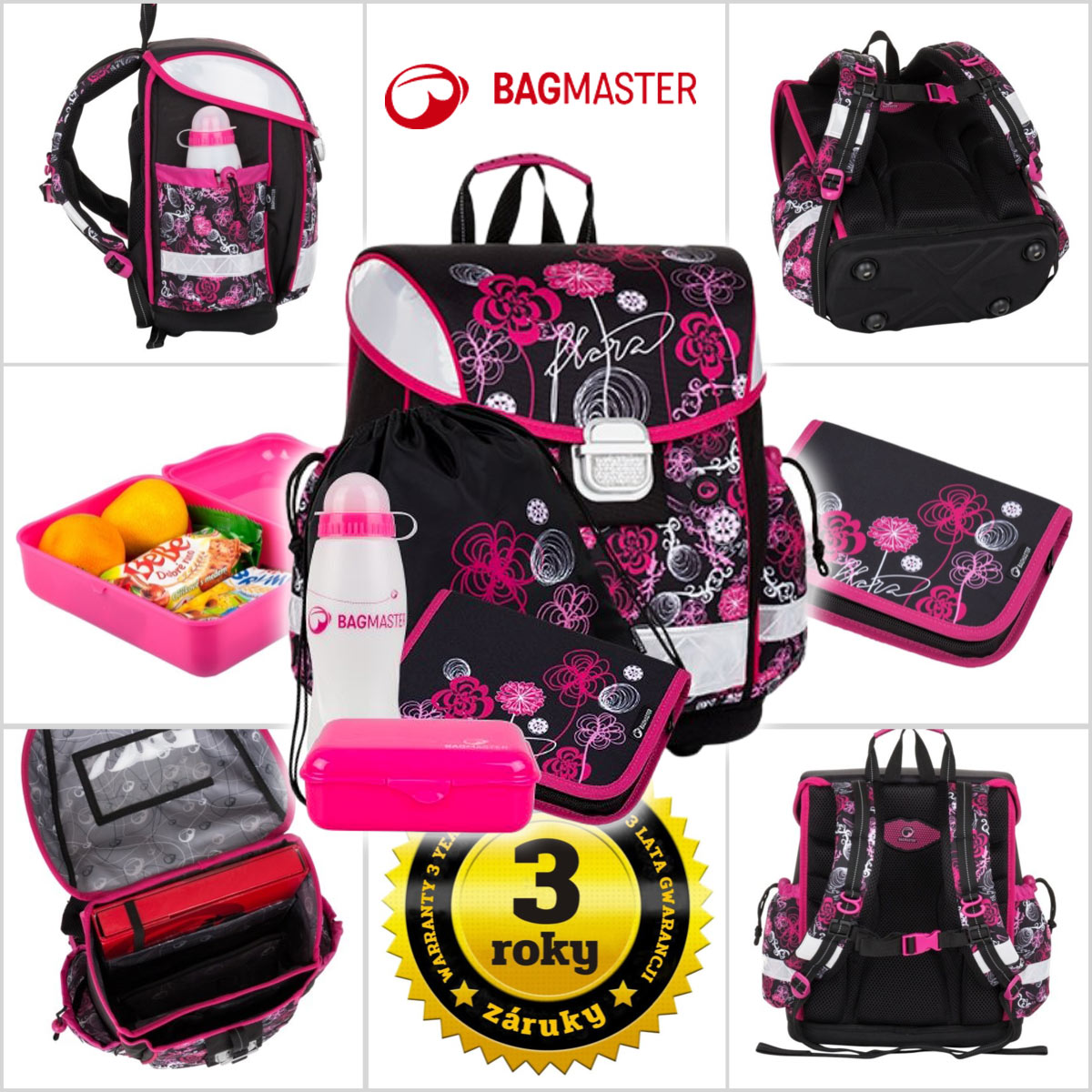 Bagmaster nabízí kompletní školní sety.