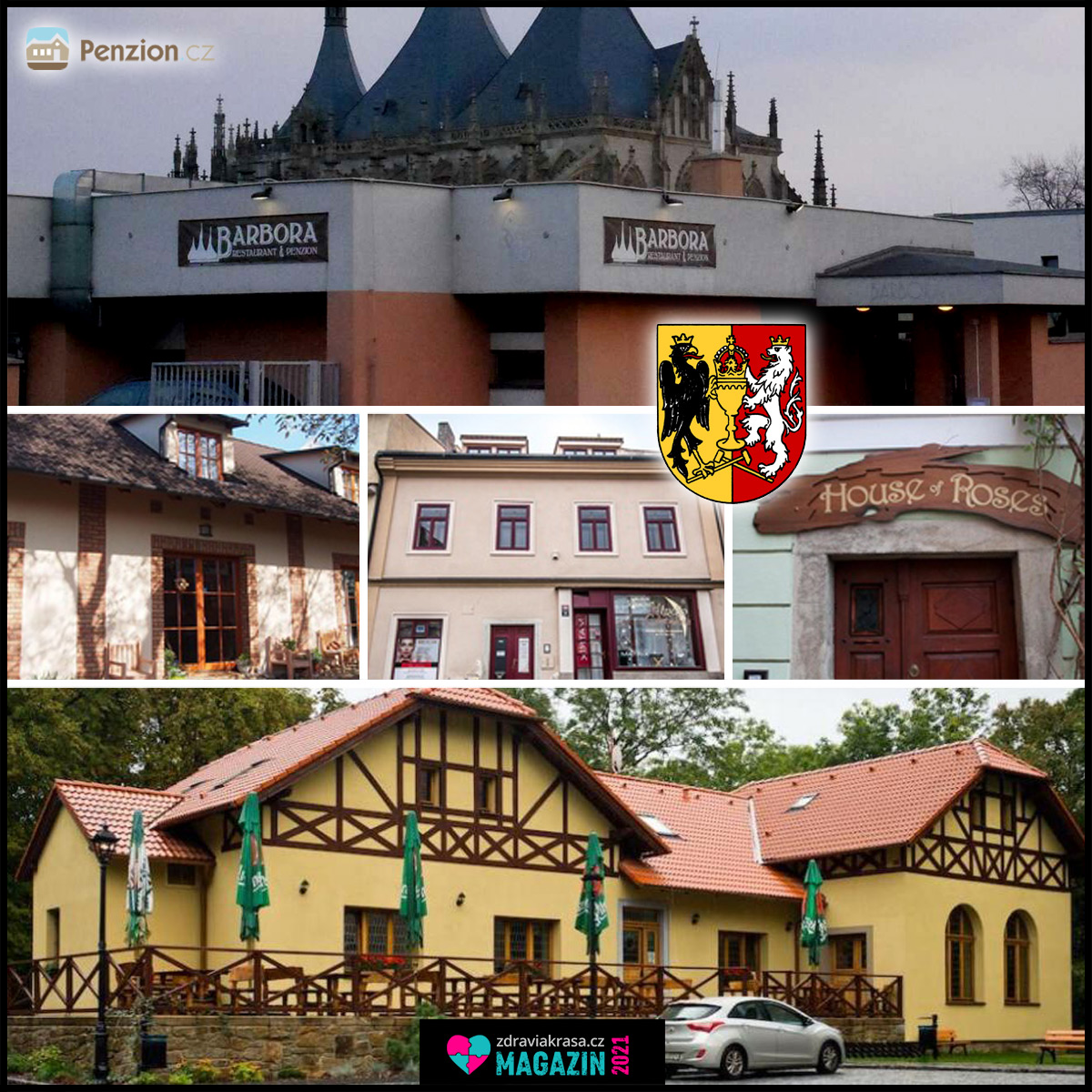 Střední Čechy, to je i Kutná Hora, místo, kam se budete s láskou vracet. Najděte si zde svůj penzion.