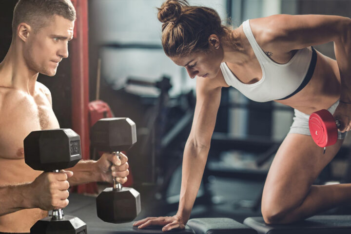 Jak na posilování bicepsů podle specialisty na fitness stroje, firmy Grün Sport?