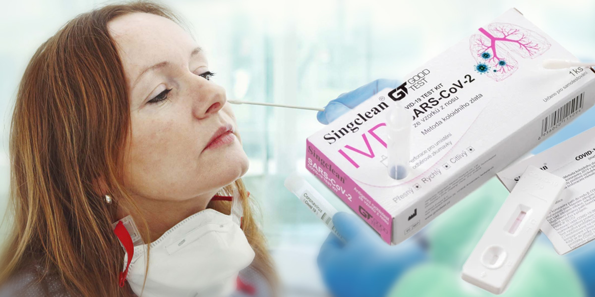 Levné testy na covid i pro firmy: Antigenní testy od 29 Kč