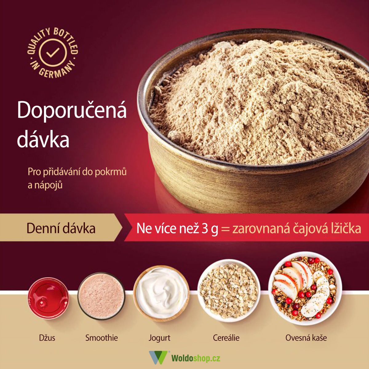 Možností, jak konzumovat maca, je hodně.