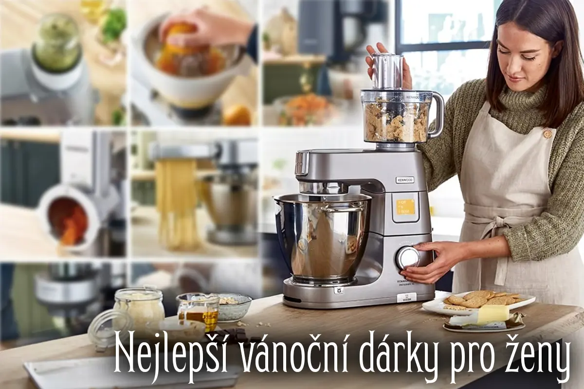 Spotřebiče pro zdravé vaření jsou nejlepšími vánočními dárky pro ženy.