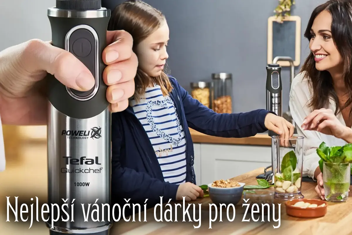 Nepodceňujte tyčový mixér. Patří do každé kuchyně.
