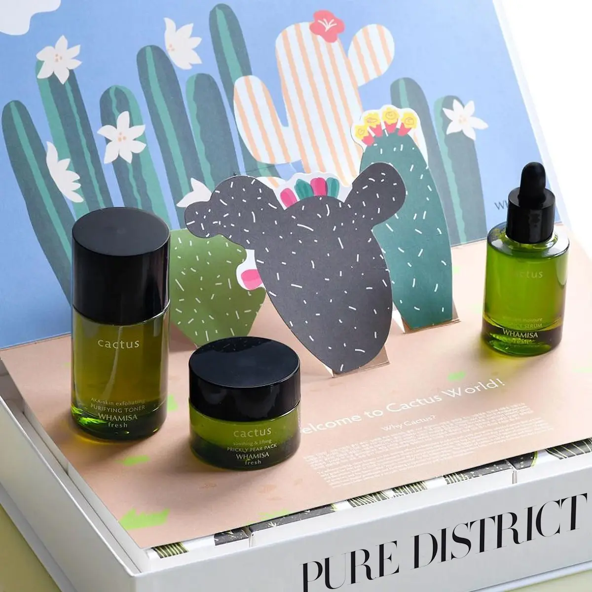 PURE DISTRICT nabízí pro-aging výrobky pro krásu.