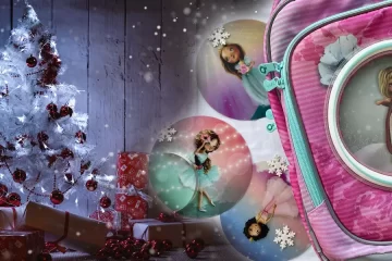 Předškoláky čekává pod vánočním stromečkem školní batoh pro prvňáčky.
